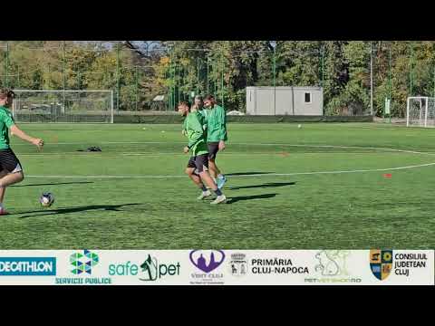 Antrenament înainte de duelul cu Vulturul Mintiu Gherlii - HAI SĂNĂTATEA!