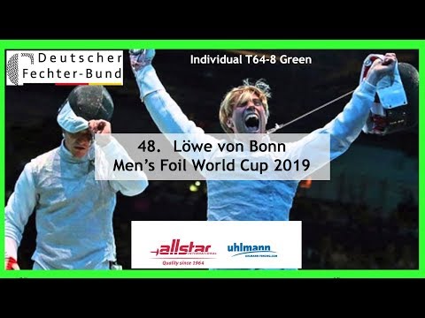 Loewe von Bonn 2019 Men's Foil Individual - Piste Green