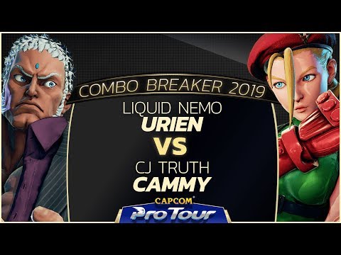 Liquid Nemo (Urien) vs CJ Truth (Cammy) - Combo Breaker 2019 Top 96 - CPT 2019