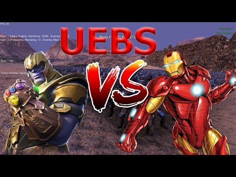 Ultimate Epic Battle Simulator :Thanos vs Iron Man
