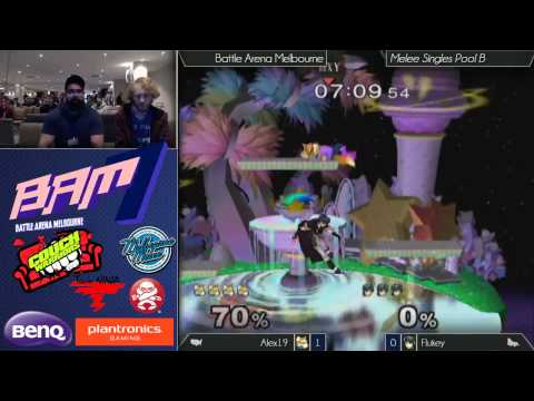 Bam 7 Melee Pools - Alex19 vs Flukey