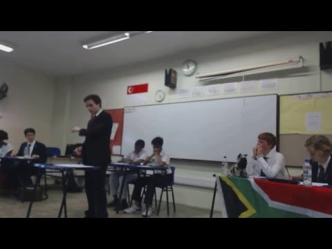 USA Debate prop vs South Africa opp   WSDC 2015 Singapore