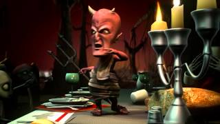 [3D] Champagne ! (Jacques Higelin) Clip musical 3D, réalisé par des étudiants de l&#39;IIM