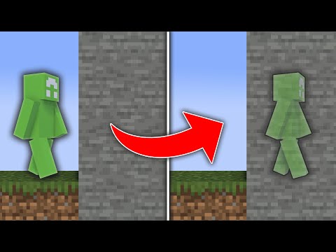 Minecraft Manhunt, But I Can Phase Through Walls...