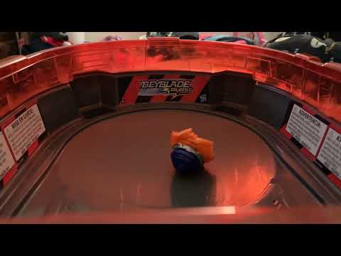 Beyblade burst trash can challenge solor spinks
