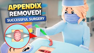 How to Remove an Appendix in Roblox Maple Hospital 🩺 | Appendicitis Surgery