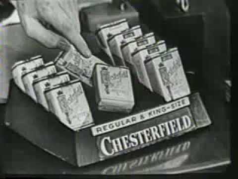 1954 Chesterfield Cigarettes Commercial