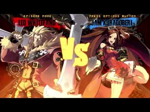 (PS4 1080p) GGXrdR Episode Mode - Leo Whitefang 8/11/16