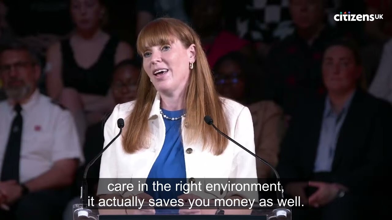 Angela Rayner responds to Citizens UK leaders on issues that matter to communities