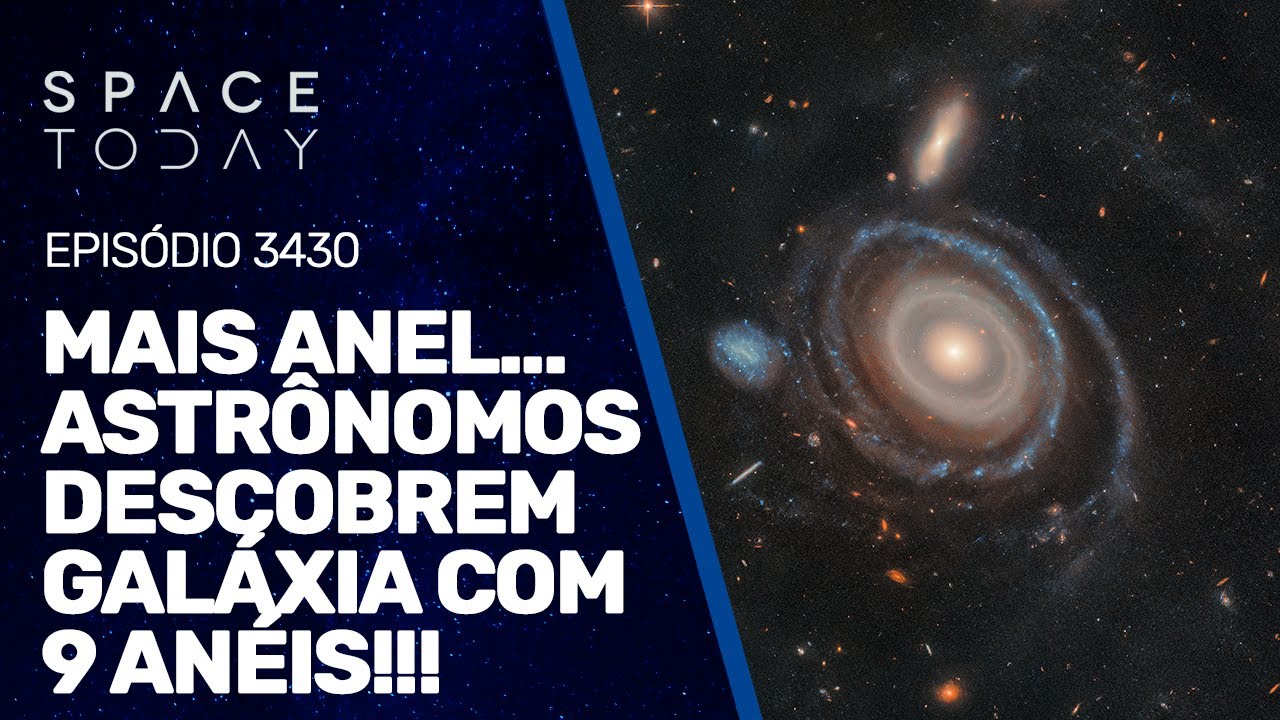 MAIS ANEL...ASTRÔNOMOS DESCOBREM GALÁXIA COM 9 ANÉIS!!!