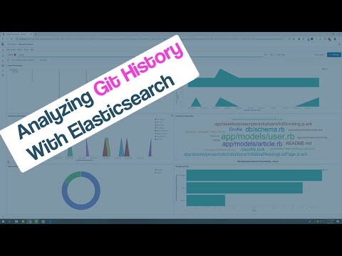 Check out the video showing the results of analyzing git history with Elasticsearch!