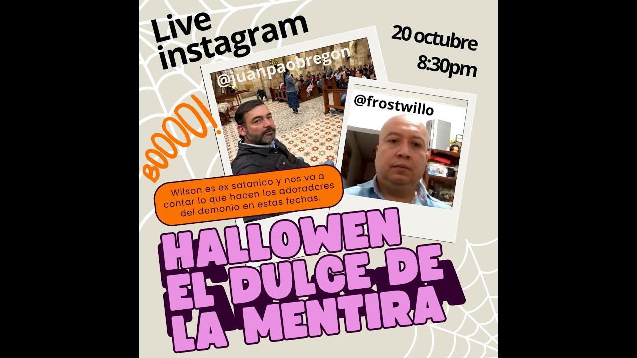 #halloween ex satanico cuenta como es esta fiesta la cual menciona es la mas grande del satanismo.