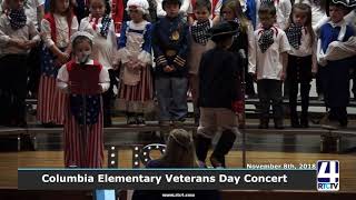 Columbia Elementary Veterans Day Concert - 11-8-18