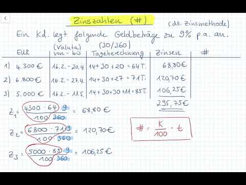 Zinszahlen (neue AO! siehe Box 1: 1.1/26)