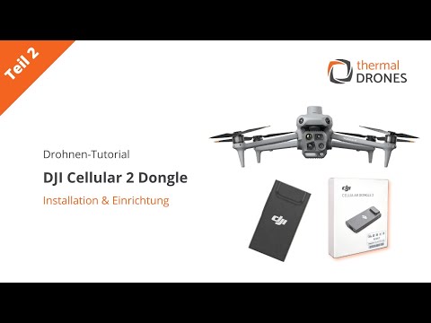 Tutorial Drohnen | Teil 2 | DJI Cellular Dongle 2 einbauen/einrichten