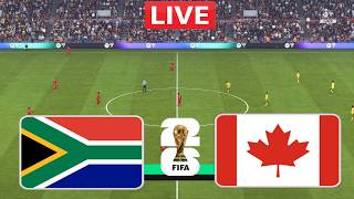 Canada vs South Africa LIVE | FIFA World Cup 2026 | Full Match Streaming | FC 26 Gameplay Simulation Canada vs South Africa LIVE | FIFA World Cup 2026 | Full Match Streaming | FC 26 Gameplay Simulation