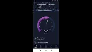 Ookla speed test unifi