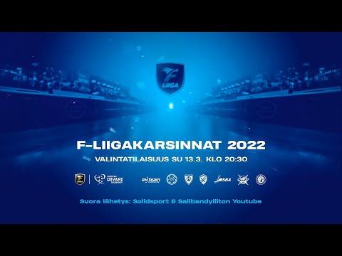 Valintatilaisuus: F-liigakarsintojen 1. vaiheen otteluparit