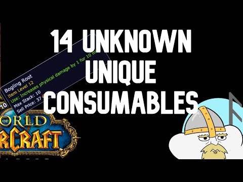 WoW Classic - Top 14 Unique, unknown and useful consumables!