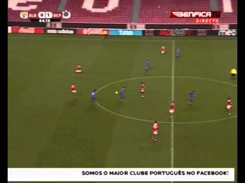 João Cancelo - Melhores Lances - Benfica B 0x1 Freamunde - J.20 2ªLiga 2012/13 - 29 Dezembro 2012