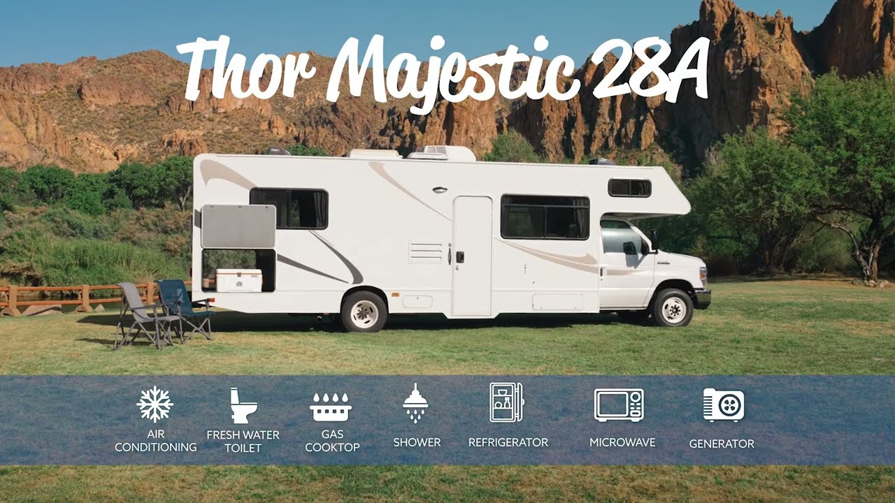A photo of this 2022 Thor Motor Coach FOUR WINDS MAJESTIC 28A