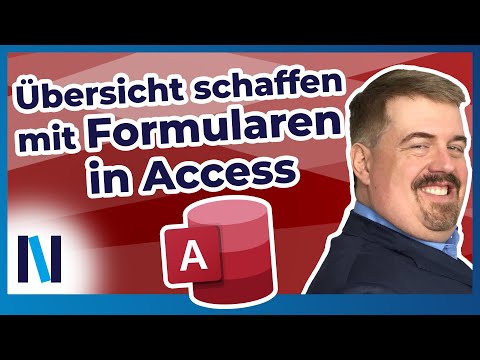 Access Grundkurs #3: Mit der Formularansicht werden Deine Tabellen übersichtlicher!