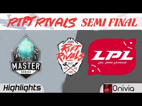 LMS vs LPL Highlights Game 2 Rift Rivals LCK LPL LMS 2017 Semi Finals OMG vs FW by Onivia