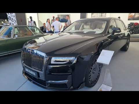 Brabus 700 Masterpiece Rolls Royce Ghost in superdetail stunning Brabus interiour [4k 60p]