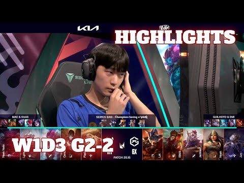 GX vs VIT - Game 2 Highlights | Week 1 Day 3 LEC Summer 2025 | GIANTX vs Vitality G2 W1D3