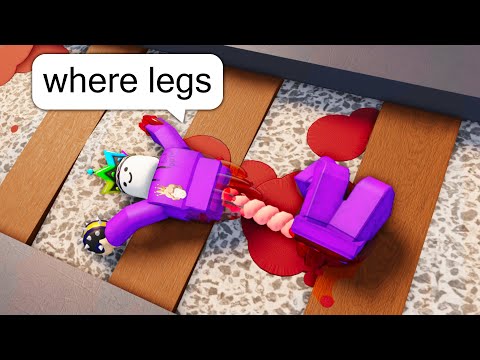 i Ragdoll on to TRAIN TRACKS for a Fast TRAIN to HIT on Roblox