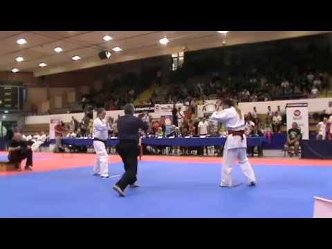 Shinkyokushinkai Cup of Europe 2015 - Antonina Ismailova - fight 2