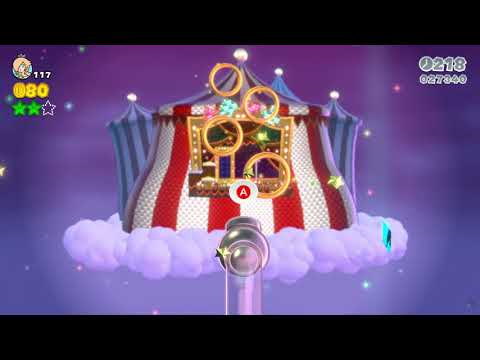 Super Mario 3D World (Switch) World 🌼-1- Switch Shock Circus