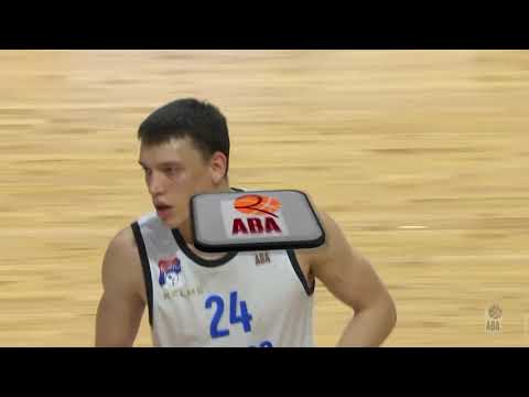 Nikola Tanasković dunks on fast break (Borac – Podgorica, 19.4.2021)