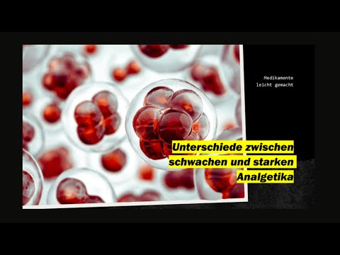 Analgetika und ihre Wirkungsweisen