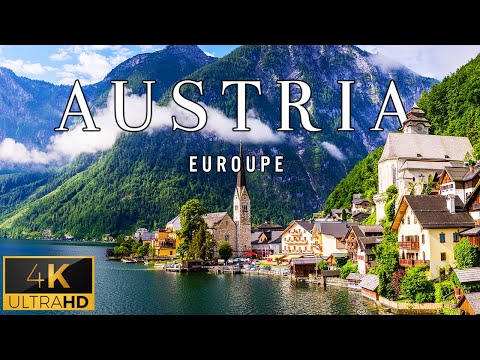 FLYING OVER AUSTRIA (4K UHD) - Relaxing Music With Stunning Beautiful Nature (4K Video Ultra HD)