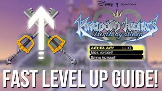 Kingdom Hearts Birth by Sleep - Fast Level up Guide - Kingdom Hearts HD 2.5 Remix