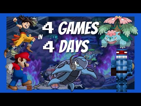 One of my fav childhood games blue dragon plus | 4 games in 4 days for 400