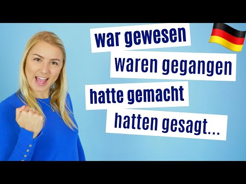 Deutsch lernen: das Plusquamperfekt einfach erklärt B1/B2/C1