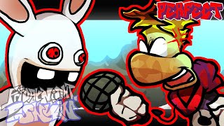 Cover art for Friday Night Funkin' - Perfect Combo - Rayman Vs Rabbids Mod [HARD]