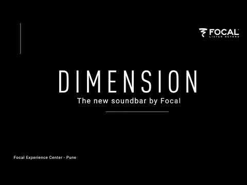 Focal Dimension Soundbar System | Focal Speakers