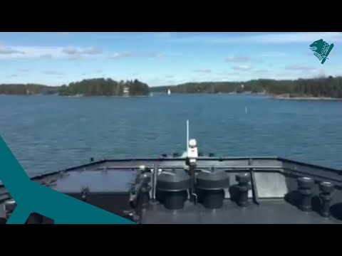 Vartiolaiva Uisko - Barösundin väylän ajo
