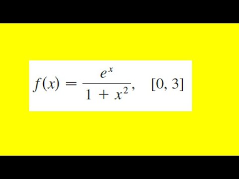 Find the absolute maximum and absolute minimum values of f on the given interval