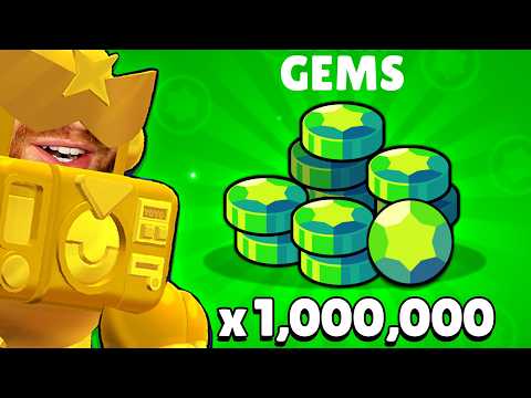What Can I Buy with 1 Million Gems in Brawl Stars?!