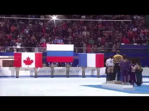 Medal Ceremony Ilia Kulik 1998 Russian Anthem (Nagano Olympics 1998) [HD]
