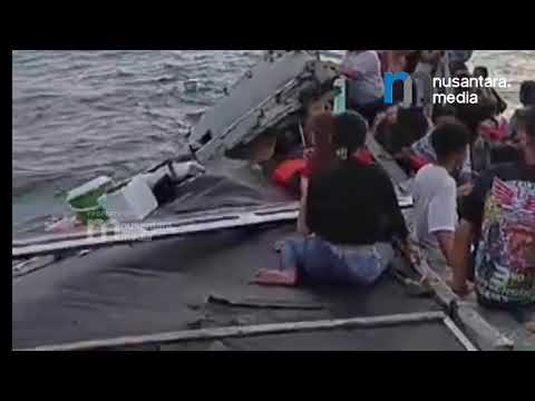 Tragedi Nyaris Tenggelam Perahu di Dekat Pulau Gangga Minahasa Utara: Penumpang Peluk Anak Sambil Teriak Minta Tolong