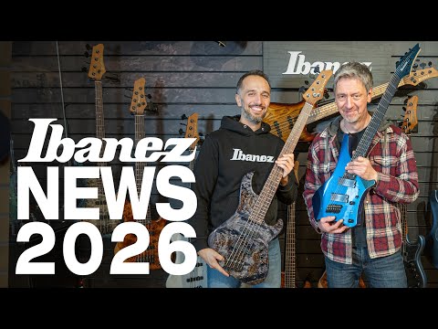 Ibanez New Releases 2026 Electric Guitars