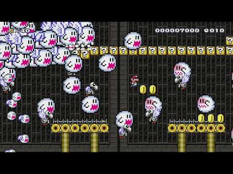 Better Run...Ghost Allergies... by Farts R Us - Super Mario Maker - No Commentary 1bl