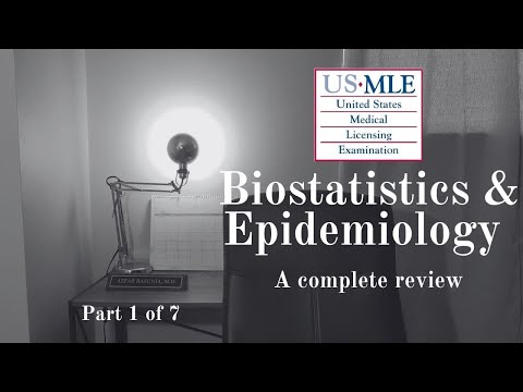(Part 1 of 7) USMLE Biostatistics & Epidemiology: A complete review | Step 1 2 3