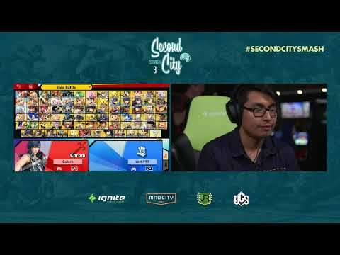 Second City Smash 3 LOSERS TOP 8 QUALIFIER - RPG | JimboShlice (Chrom) vs HPT | Seth (Yoshi)