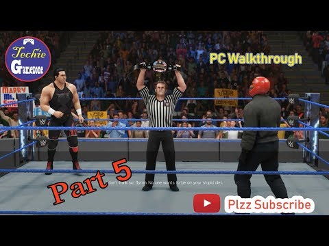 WWE 2K19 My Career Mode "PC Gameplay Walkthrough Part 5"